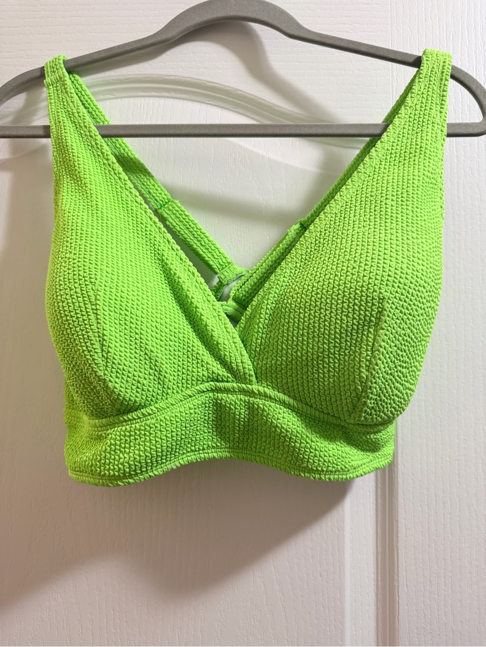 torrid Neon Lime Textured Bralette